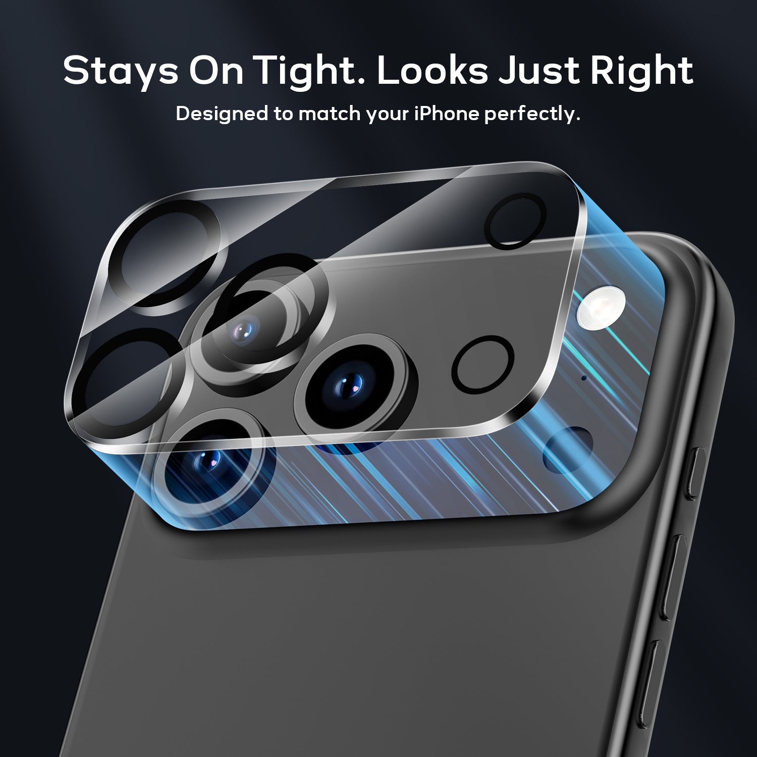 Tough On Rear Camera Protector Tempered Glass for iPhone 17 Series
