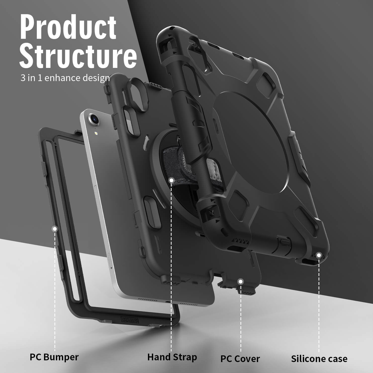 Tough On iPad mini 6 Rugged Protection Case