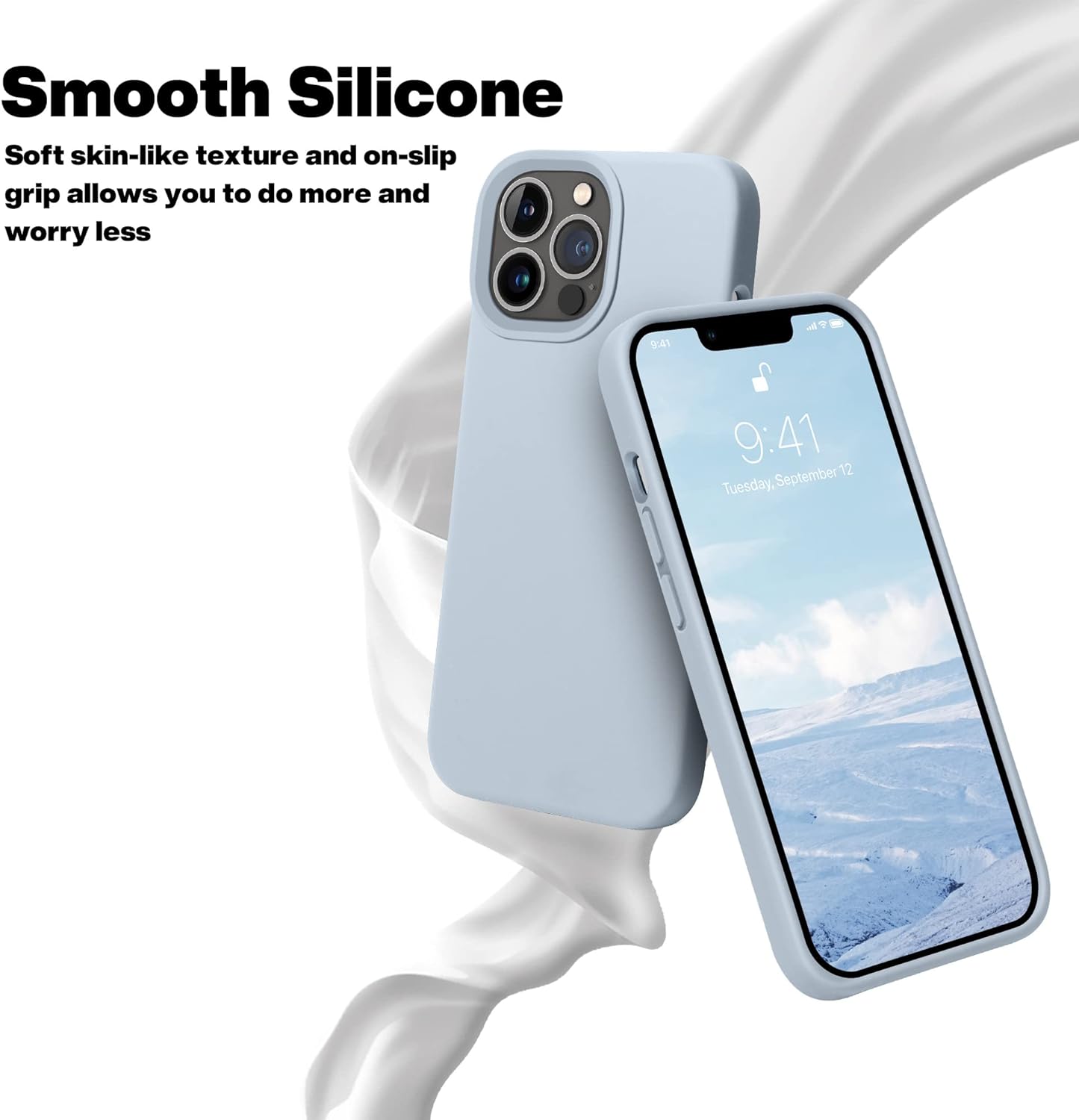 Tough On iPhone 12 Pro Max Strong Liquid Silicone Case