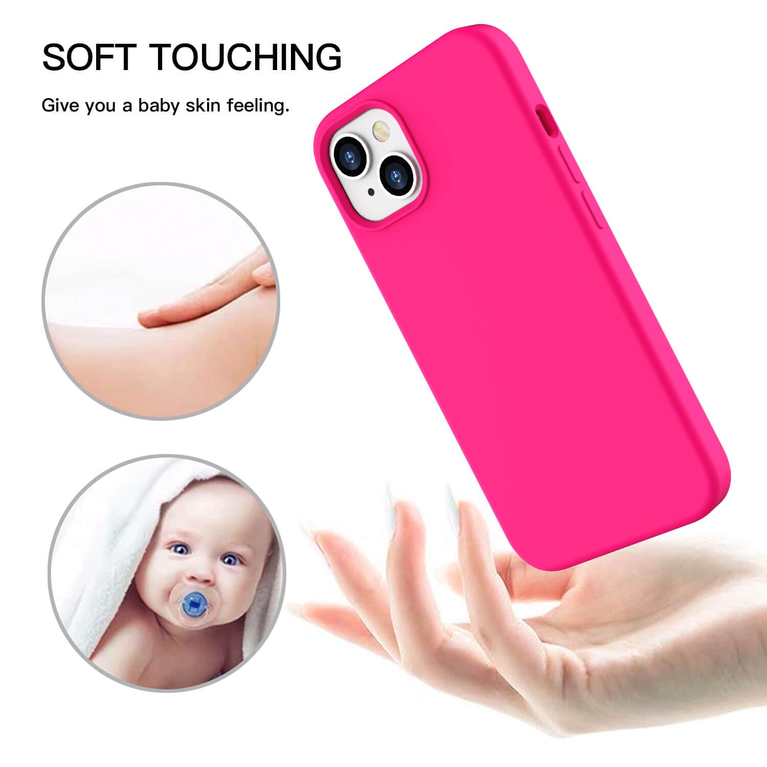 Tough On iPhone 13 Strong Liquid Silicone Case
