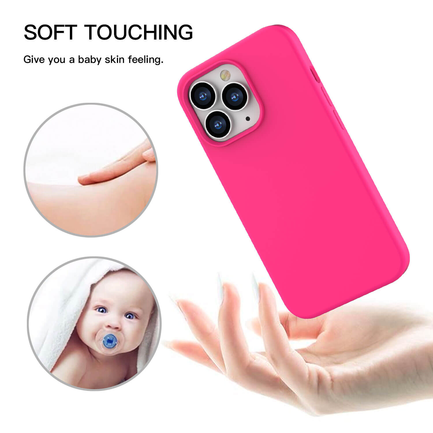 Tough On iPhone 14 Pro Strong Liquid Silicone Case