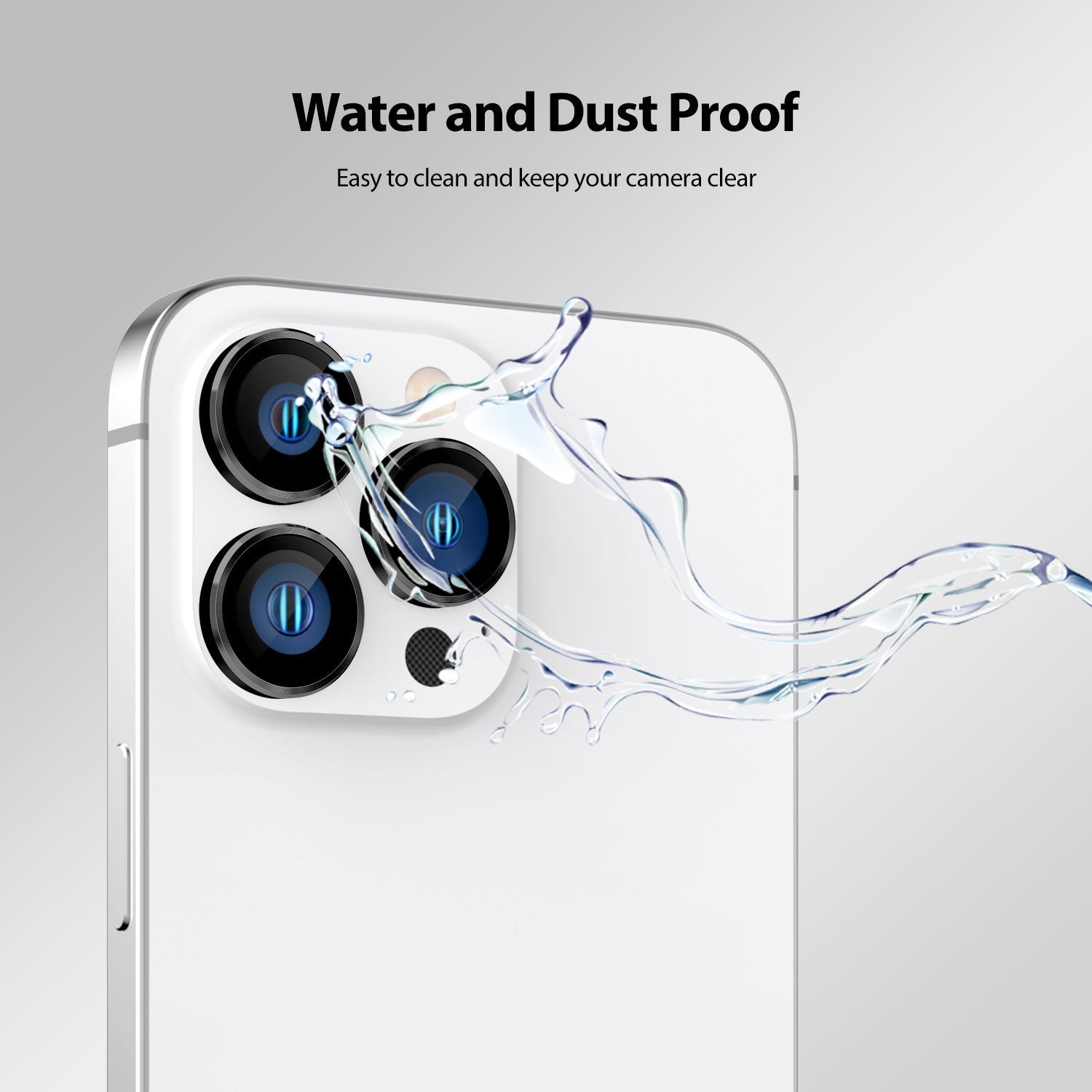 Tough On iPhone 15 Pro Max Rear Camera Protector Tempered Glass