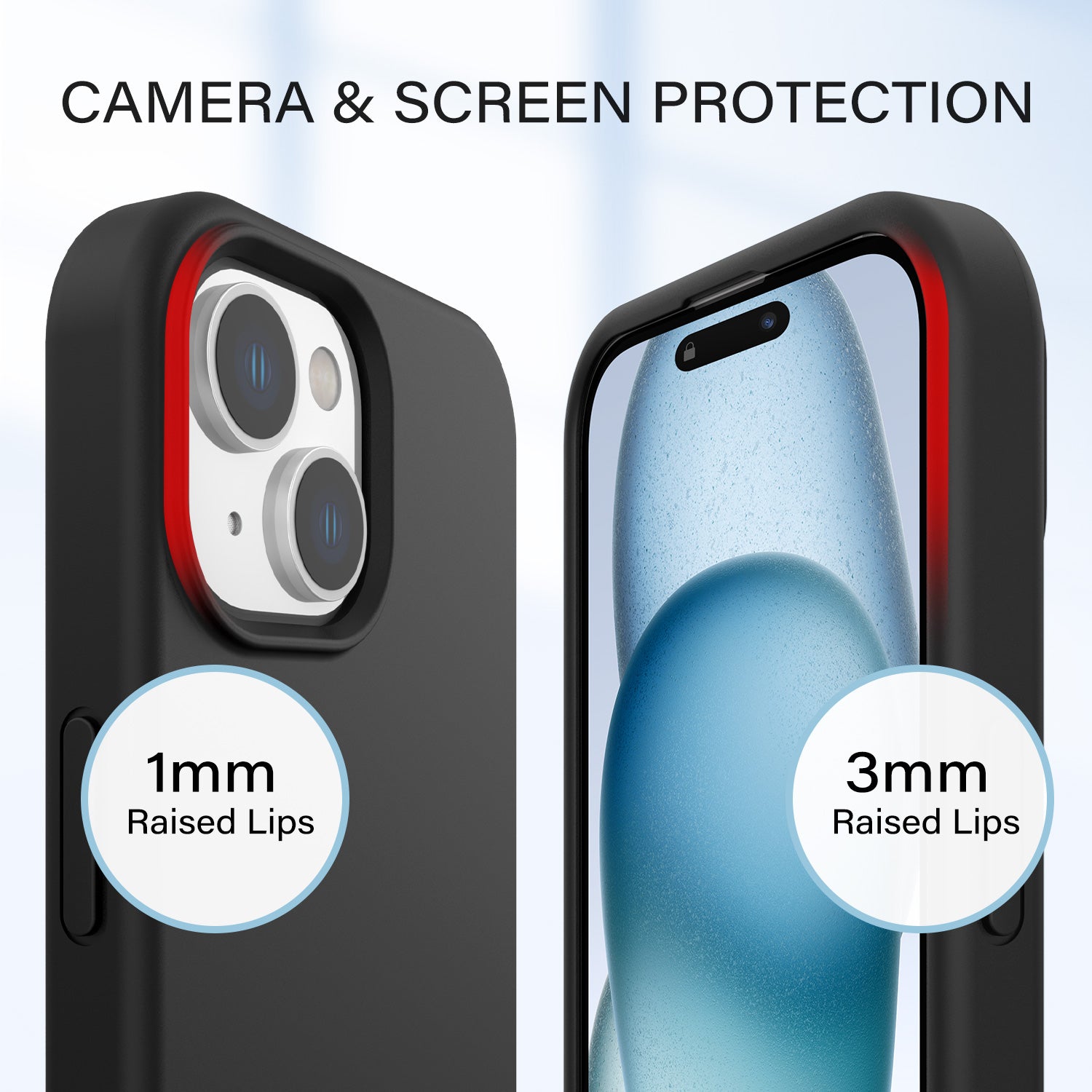 Tough On iPhone 16e / iPhone 15 Strong Liquid Silicone Case with Magsafe