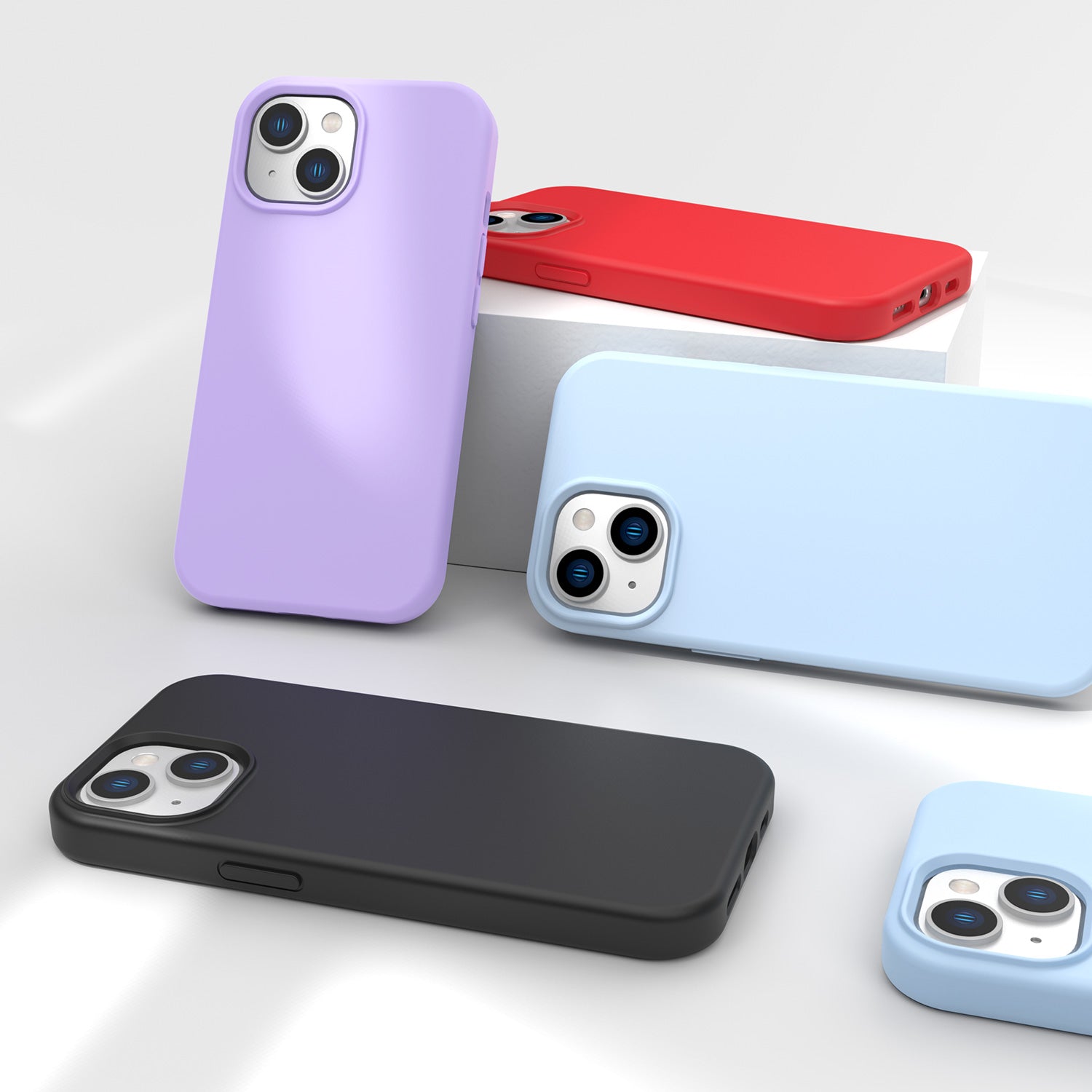 Tough On iPhone 15 Strong Liquid Silicone Case with Magsafe