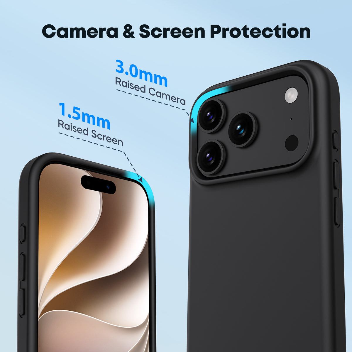 Tough On iPhone Silicone MagSafe Case with Camera Control