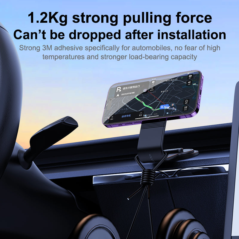 Tough On 15W Magnetic Wireless Car Charger with Adjustable Arm