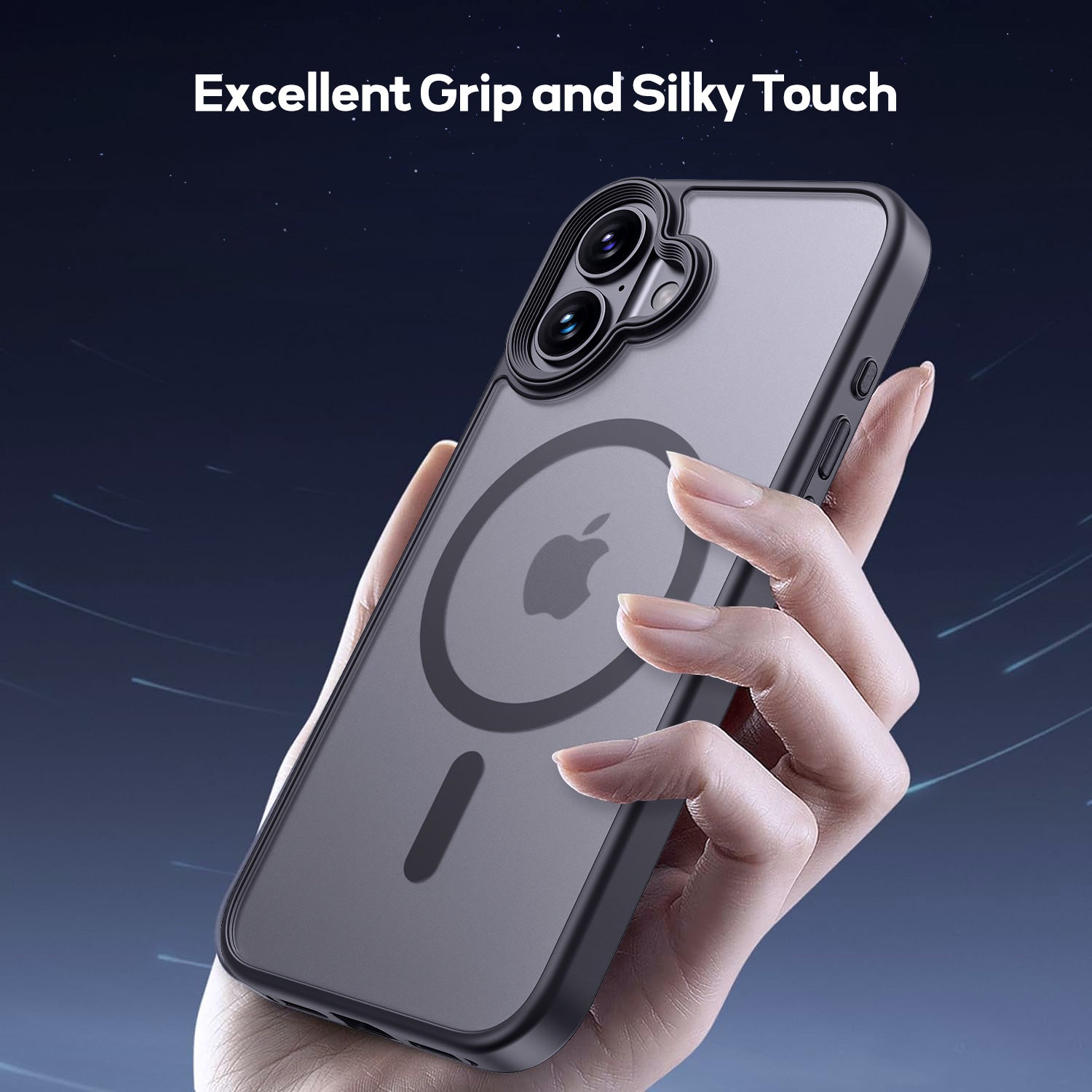 Tough On iPhone 16 Case With MagSafe Matte Black