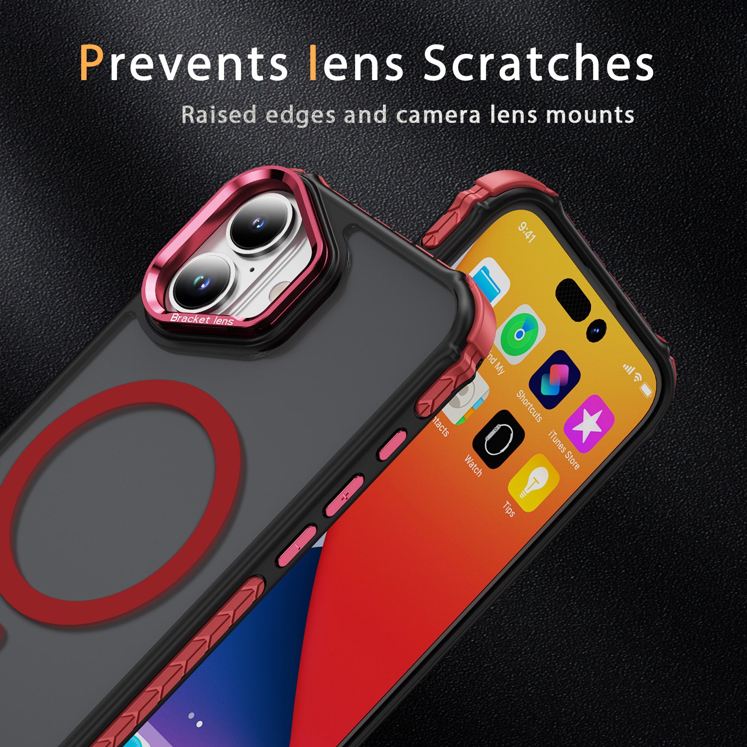 Tough On iPhone 16 Plus Case with Camera Stand MagSafe Compatible