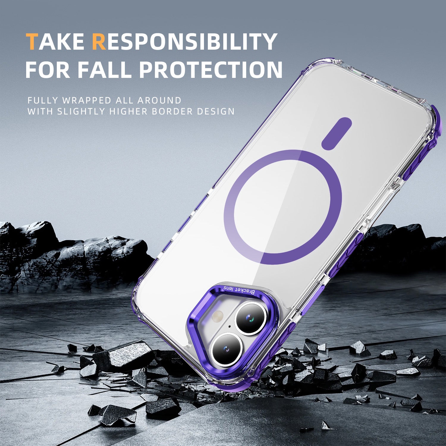 Tough On iPhone 16 Plus Case with Camera Stand MagSafe Compatible
