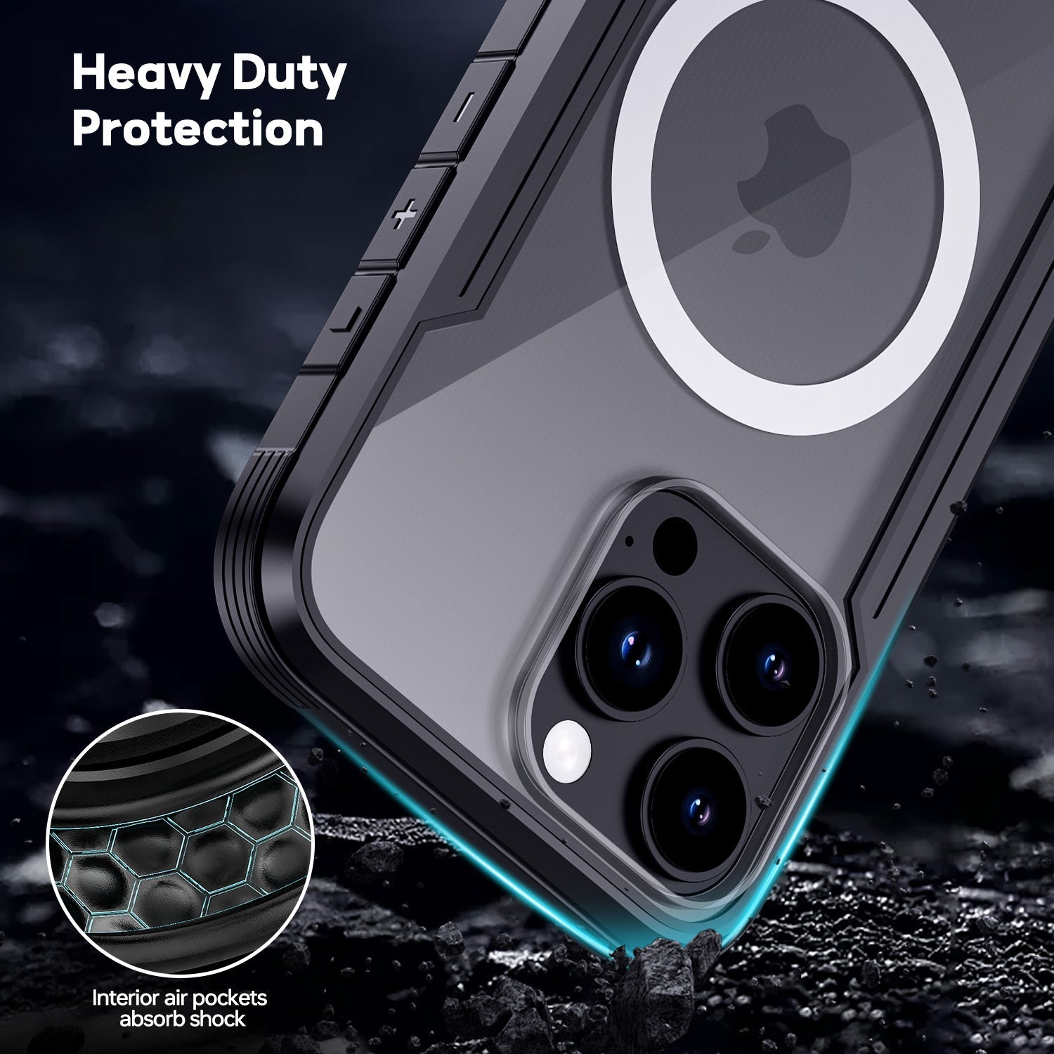 Tough On Iron Shield Case with MagSafe for iPhone
