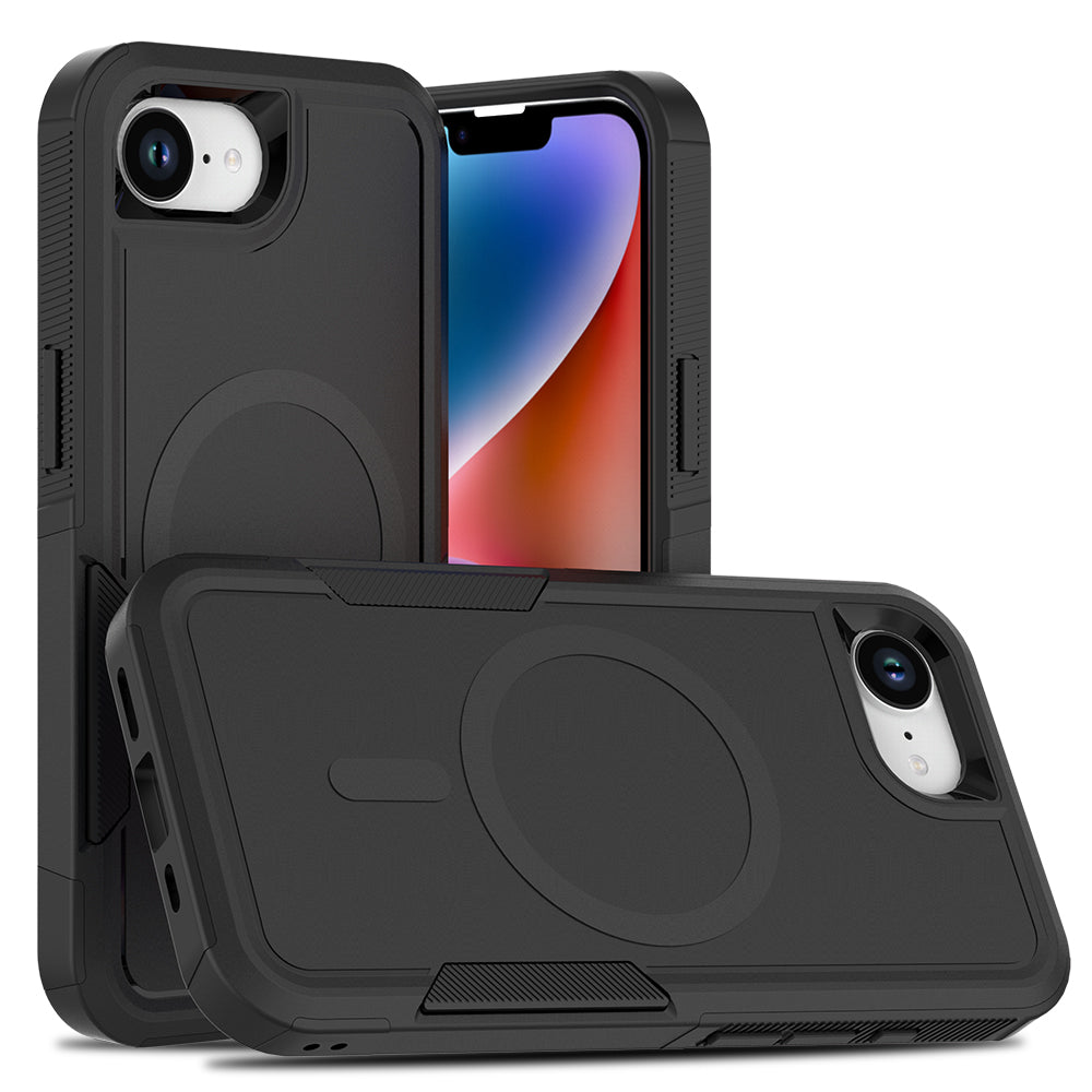 Tough On iPhone 16e Case with MagSafe Armor Black