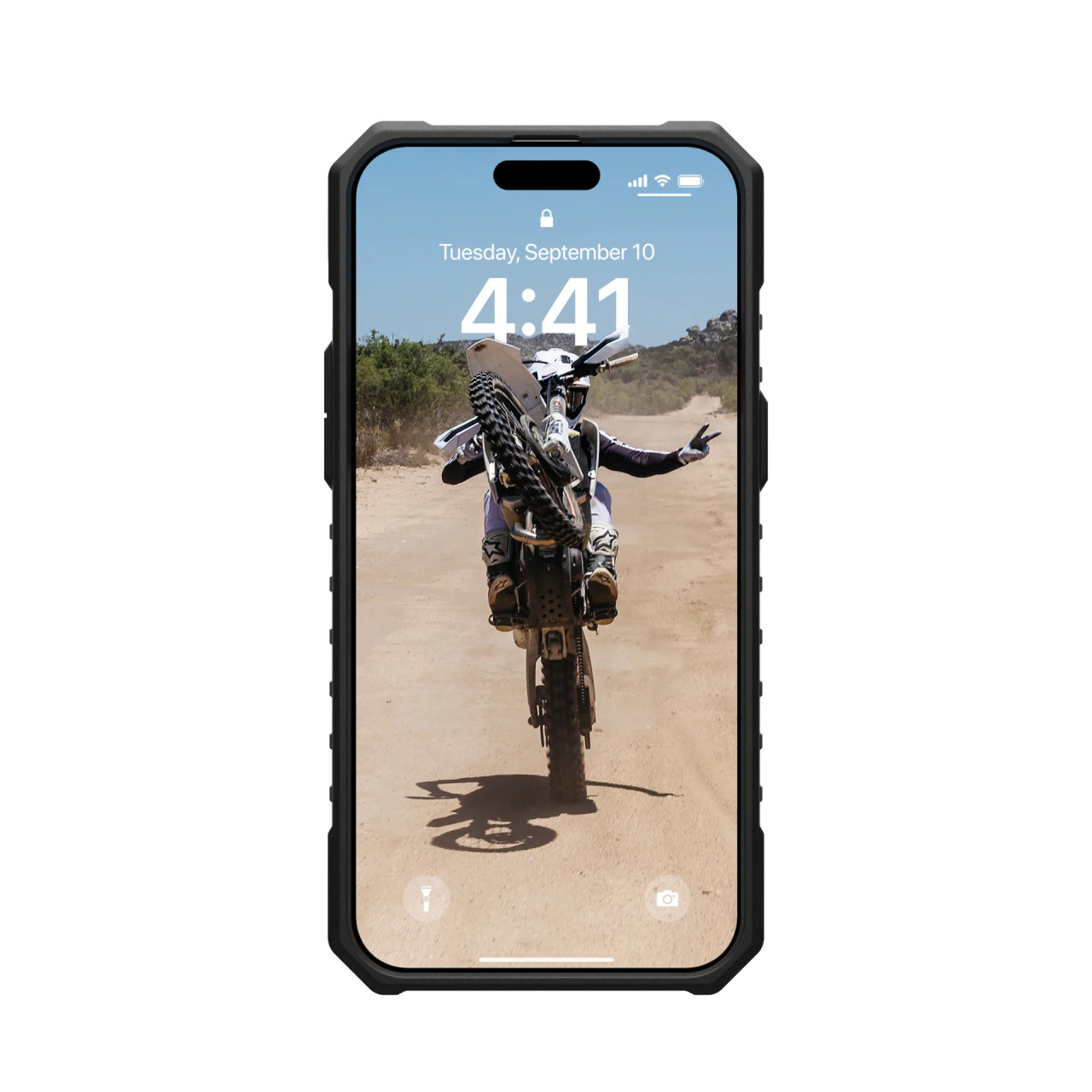 UAG iPhone 15 Pro Case Pathfinder Olive Drab with MagSafe