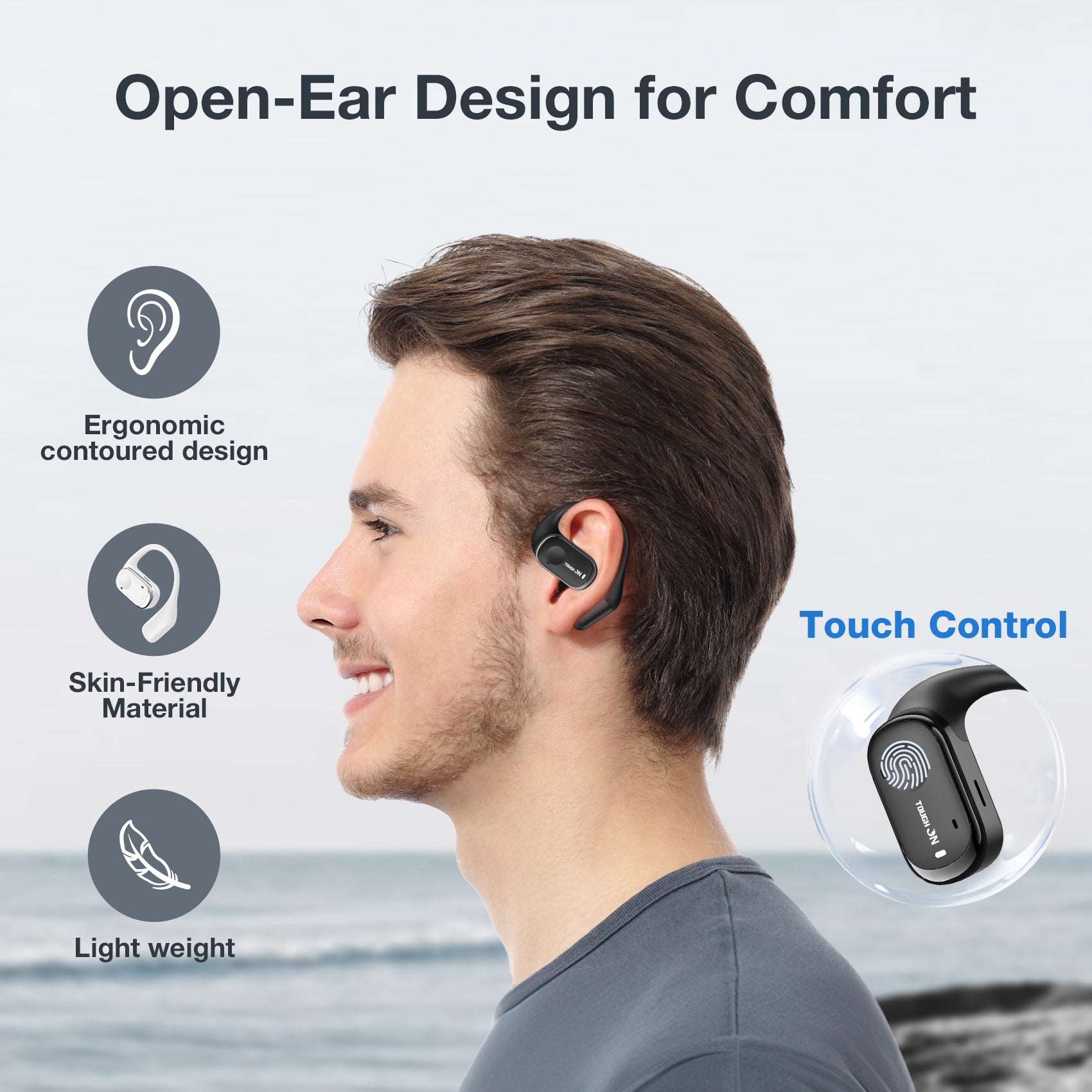 Tough On OpenPlus Open-Ear Headphones