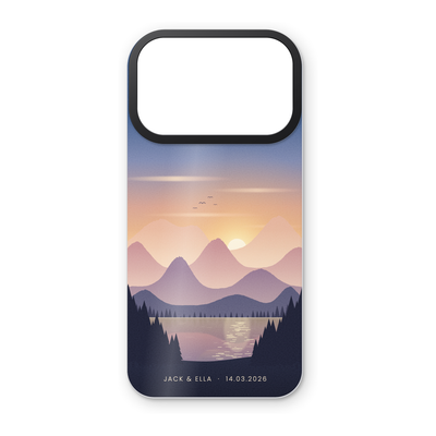 Mountain Lake Sunset