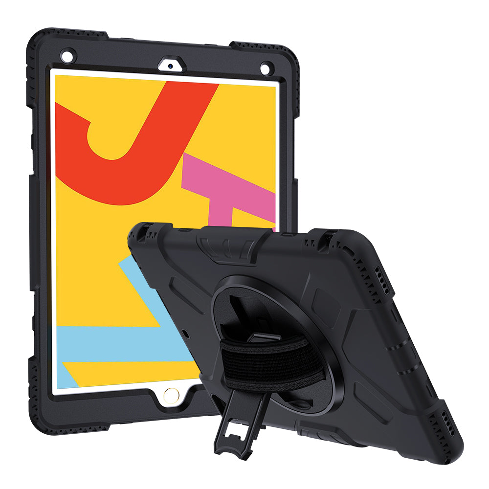 Tough On iPad 7 / 8 / 9th Gen 10.2" Case Rugged Protection Black