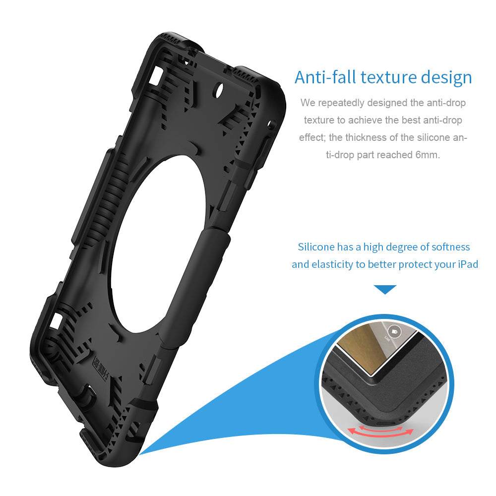 Tough On iPad Air / Air 2 9.7" Case Rugged Protection Black