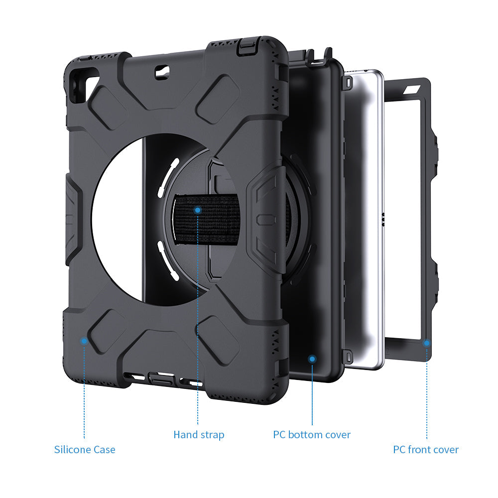 Tough On iPad Air / Air 2 9.7" Case Rugged Protection Black