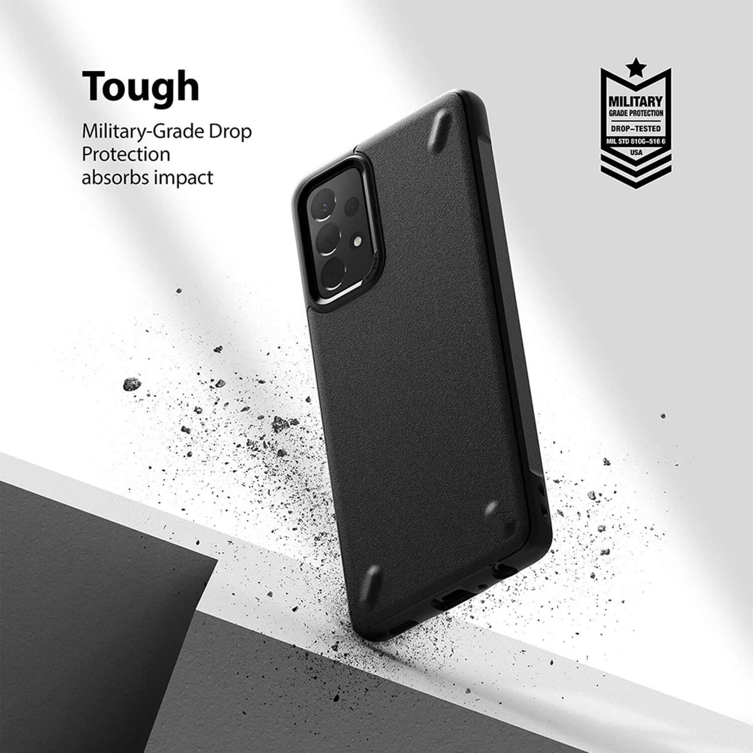 Ringke Samsung Galaxy A72 Case Onyx Black