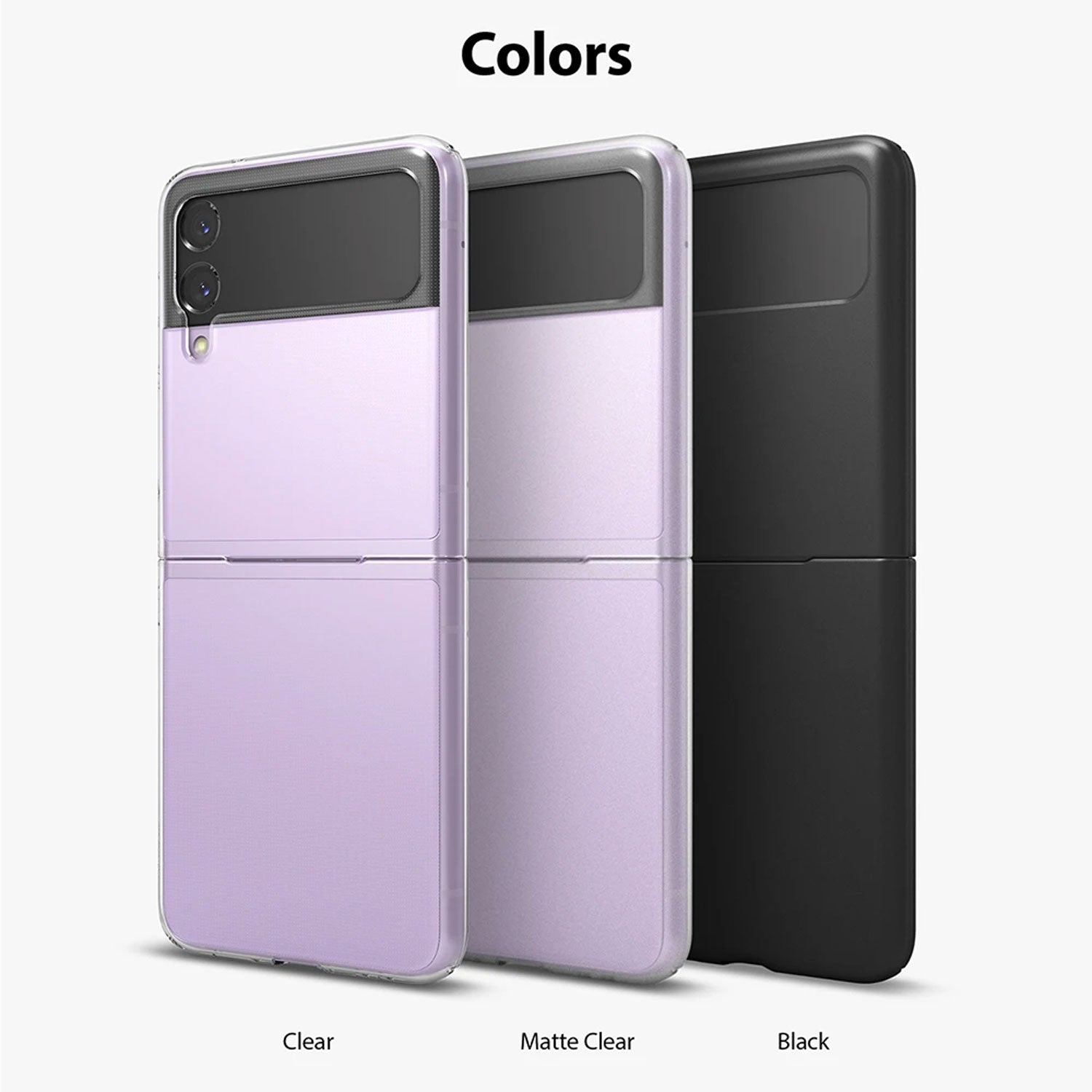 Ringke Samsung Galaxy Z Flip 3 Case Slim Matte Clear