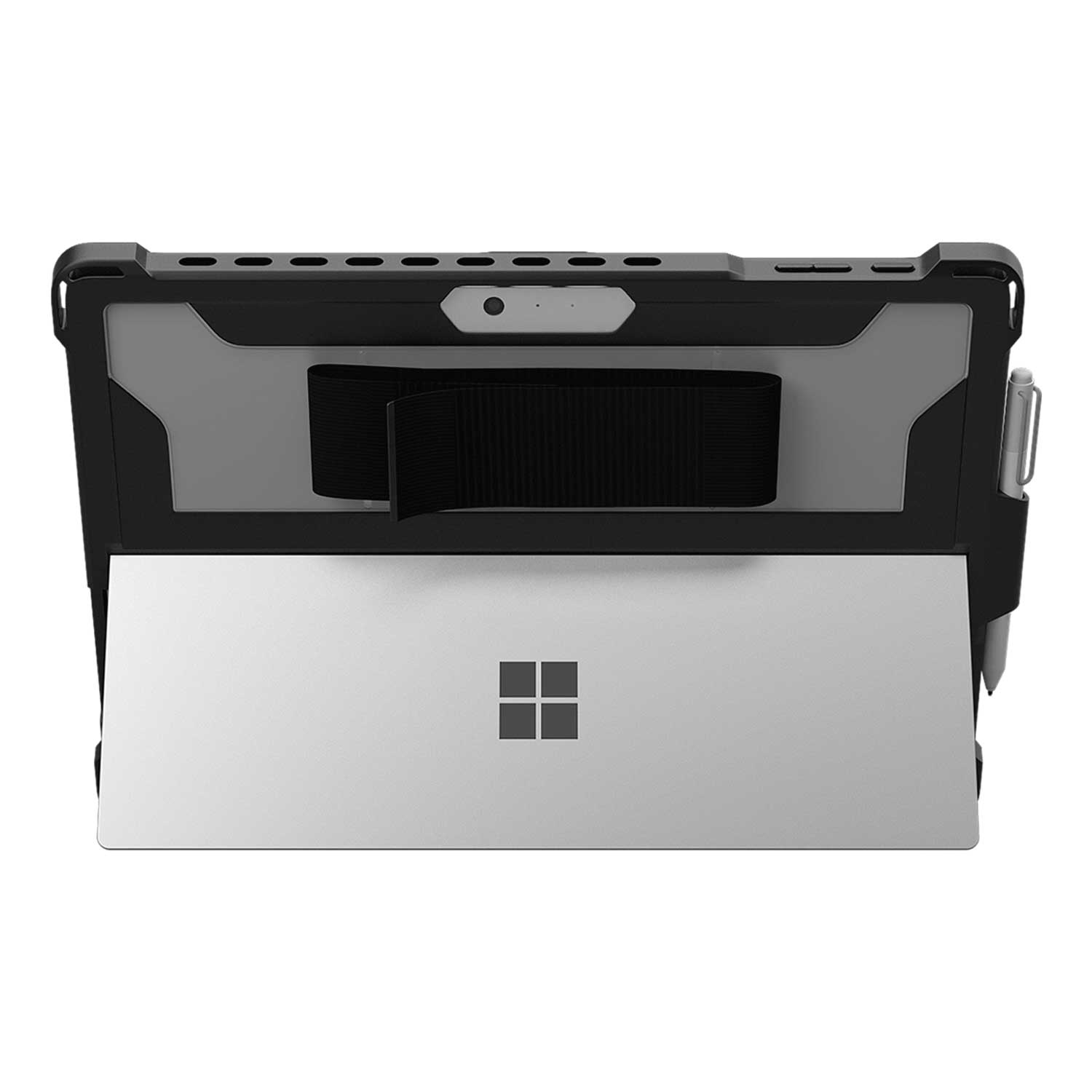 MAXCases Extreme Microsoft Surface Pro 5/6/7 12.3" Open Kickstand Design Black