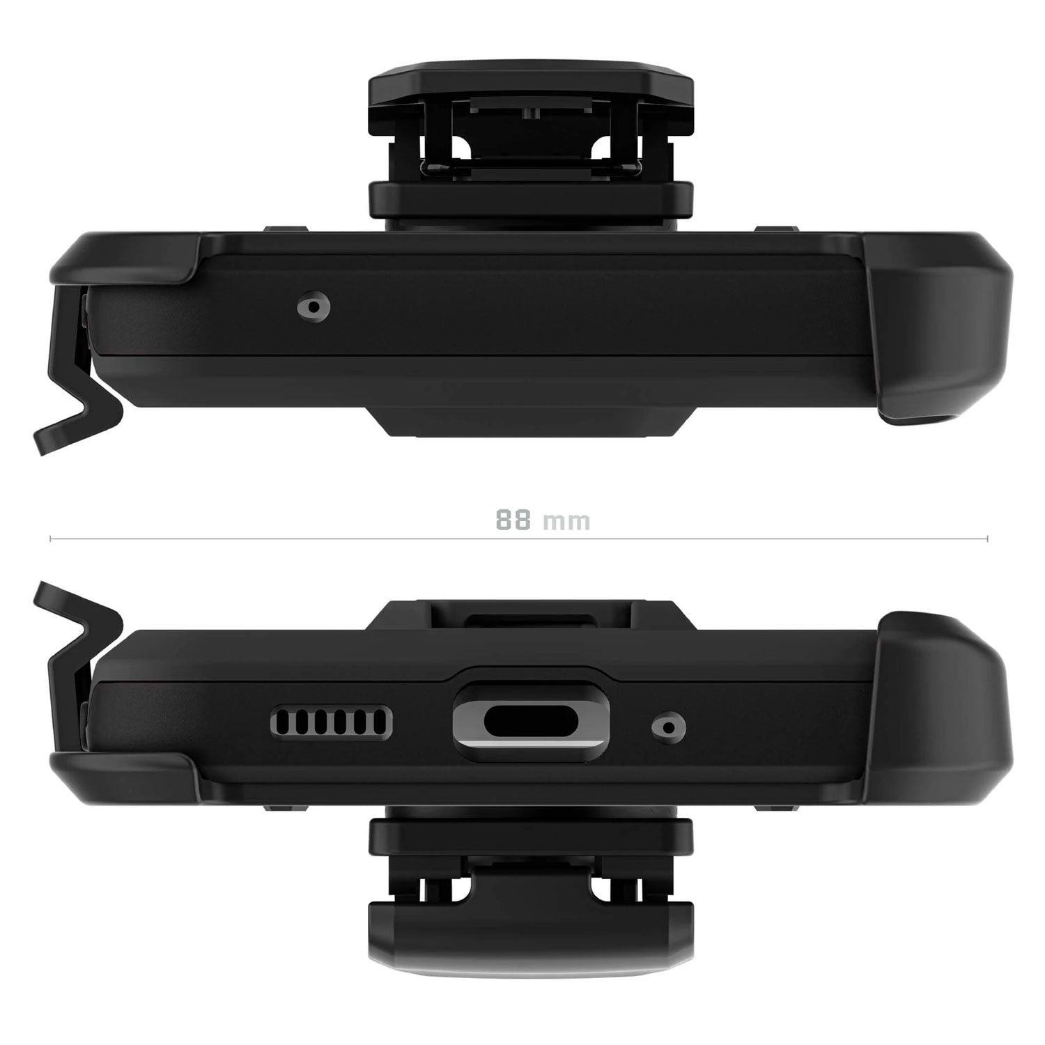 Ghostek Samsung Galaxy A33 5G Case Iron Armor 3 with Belt Clip Matte Black