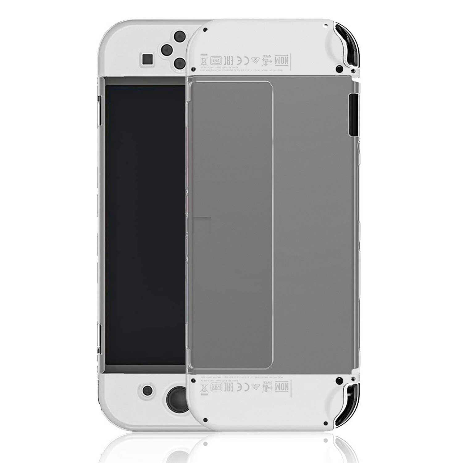 Tough On Nintendo Switch Case OLED 2021 Hard Matte Clear