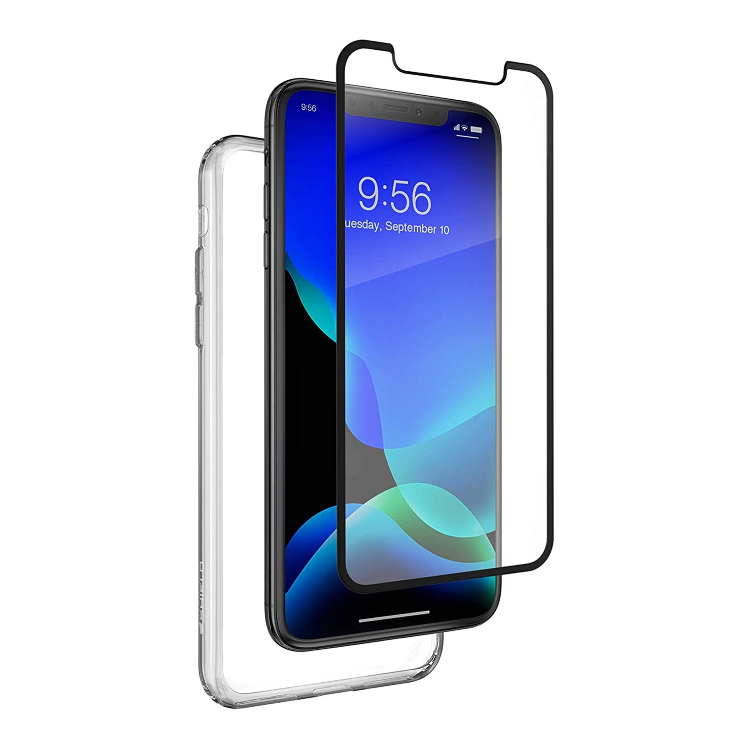 ZAGG Invisible Shield iPhone 11 Pro Max 360 Protection Case + Glass Elite Edge+ Screen Protector