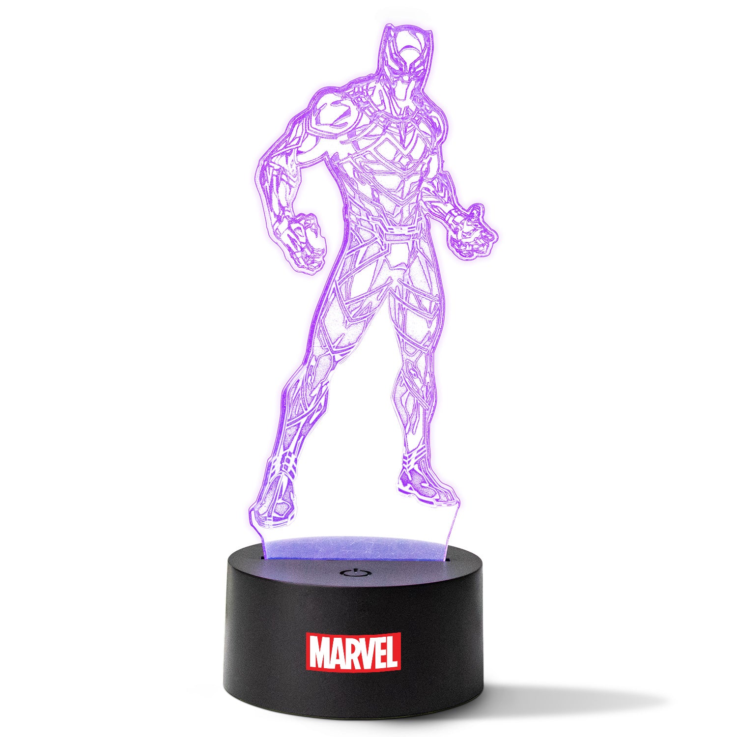 Marvel 3D RGB App Controlled USB LED Night Light Black Panther #2