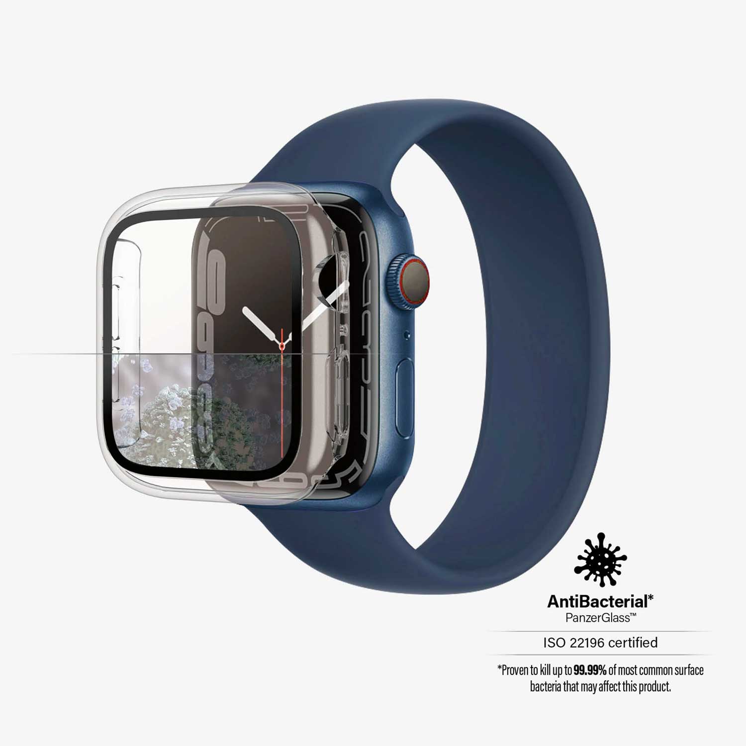 PanzerGlass Apple watch 7 45mm Full Body Screen Protector Clear