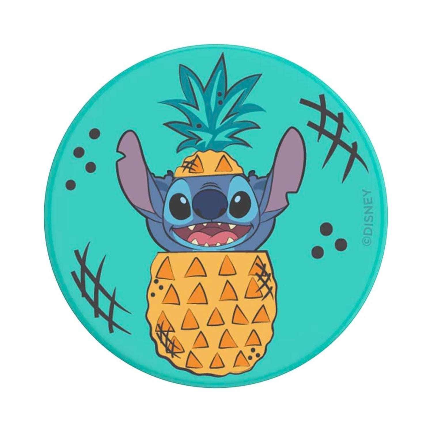 PopSockets PopGrip Universal Disney Stitch Pineapple