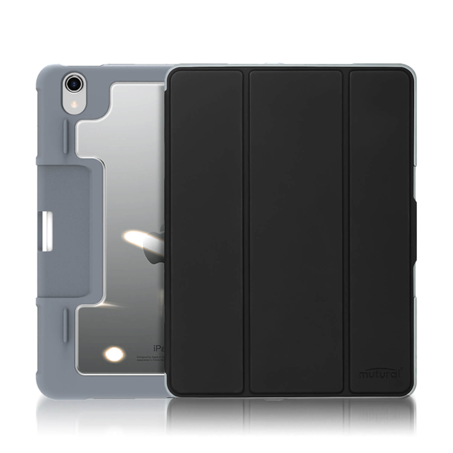 Tough On iPad Mini 6th Gen 8.3" Smart Cover Clear Black
