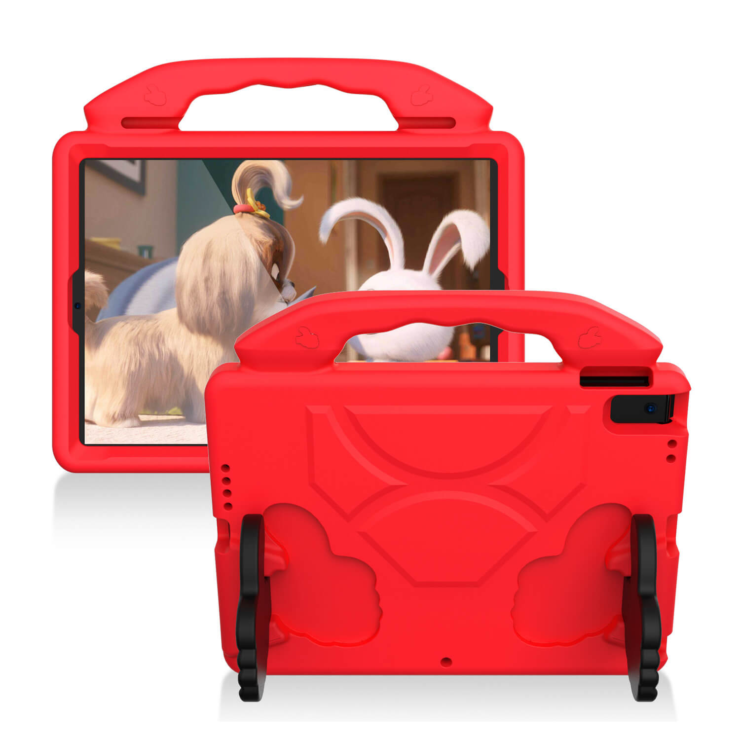 Tough On iPad 7 / 8 / 9th Gen 10.2" Case EVA Kids Protection Red