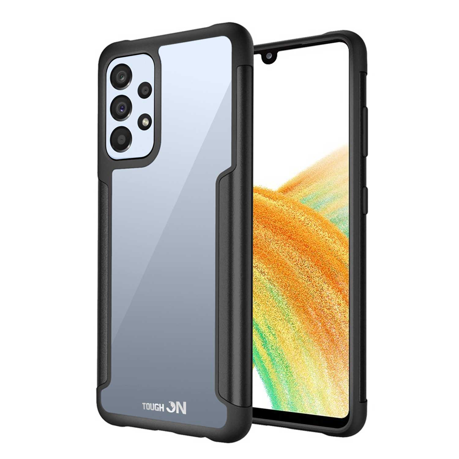 Tough On Samsung Galaxy A33 5G Case Iron Shield Black