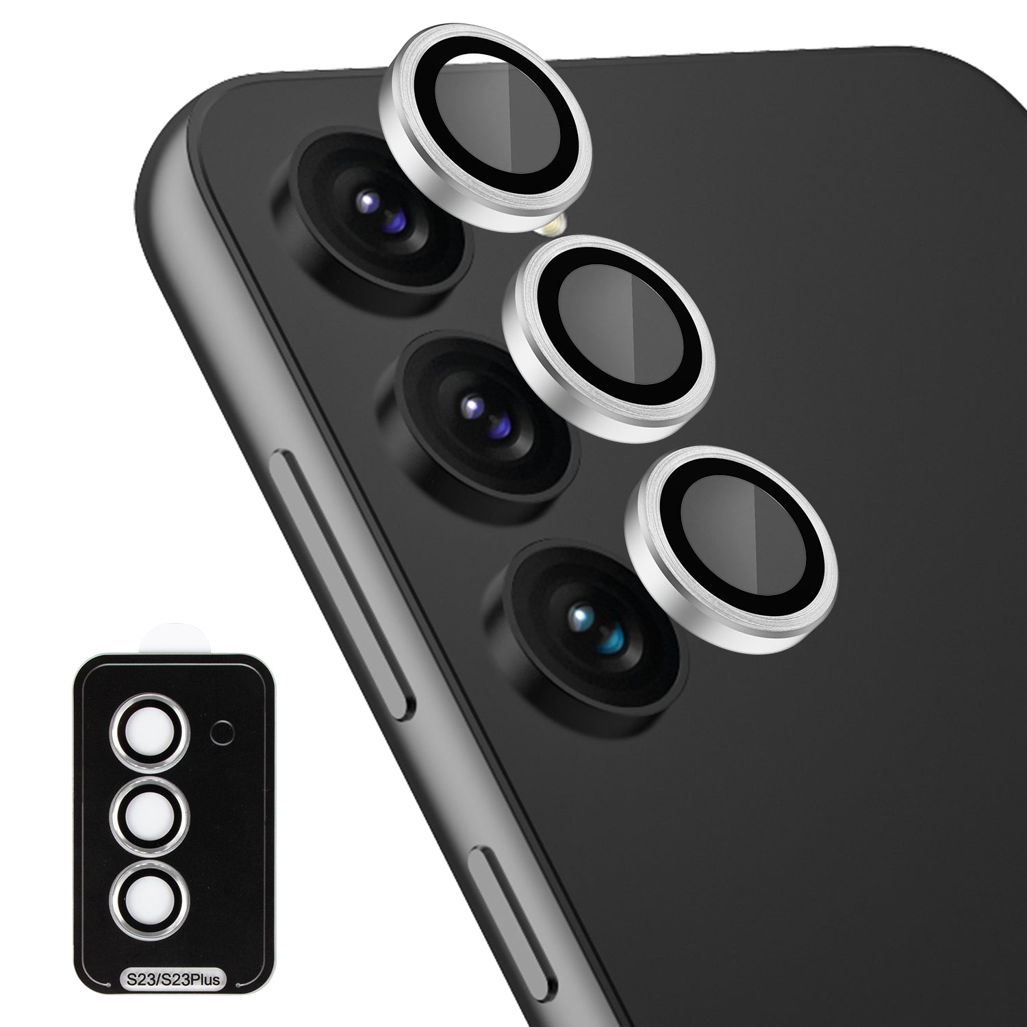 Tough On Samsung Galaxy S23 / S23 Plus Rear Camera Lens Protector