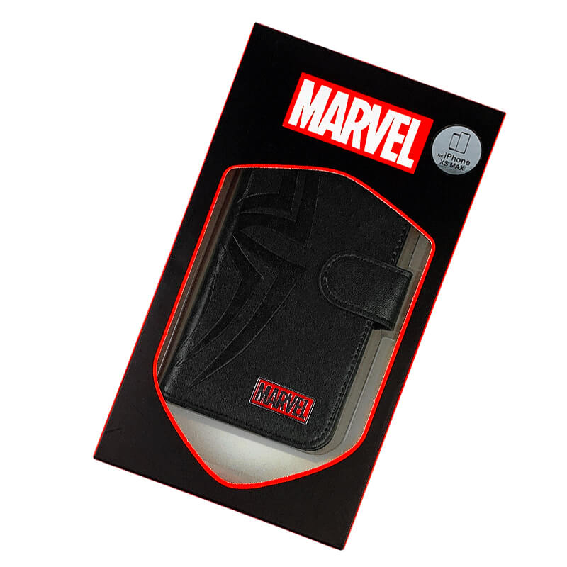 Marvel iPhone XR Spiderman Case Black