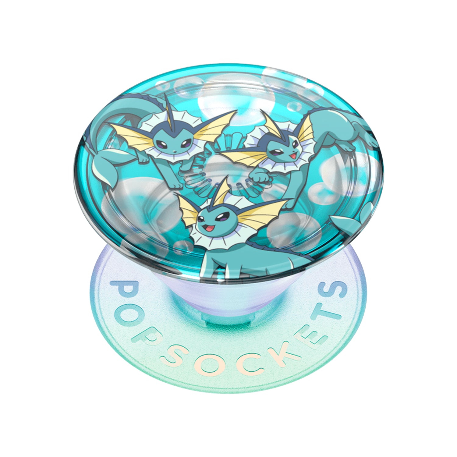 PopSockets PopGrip Universal Pokemon Vaporeon Bubbles