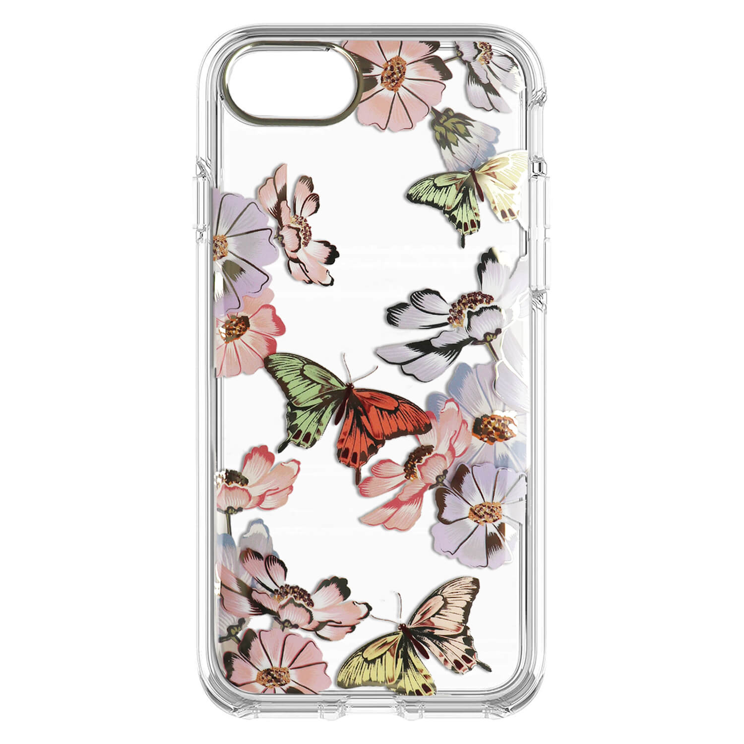 Tough On iPhone SE 2022/2020/8/7/6 Protector Nature Butterfly Case