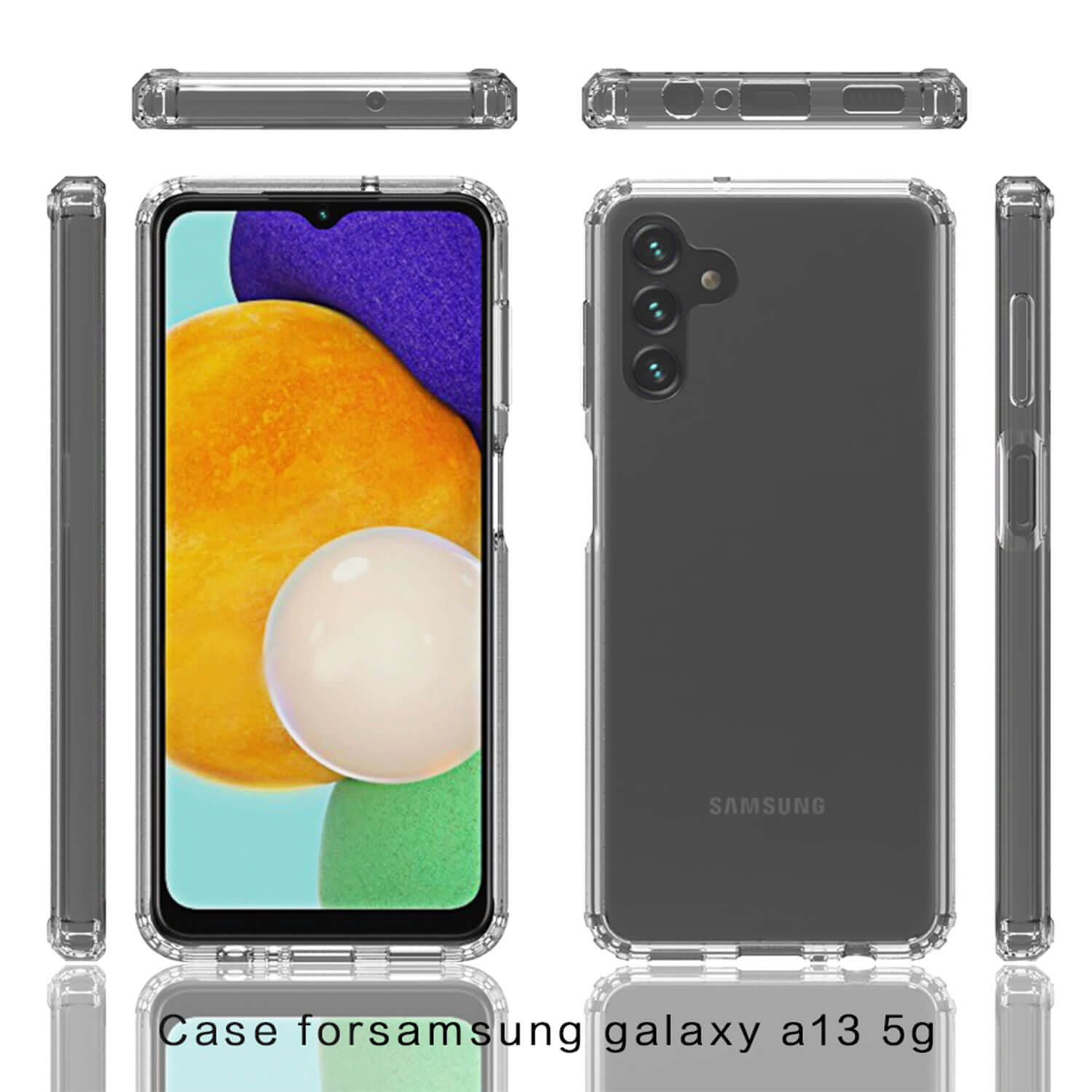 Tough On Samsung Galaxy A13 5G Case Clear Air