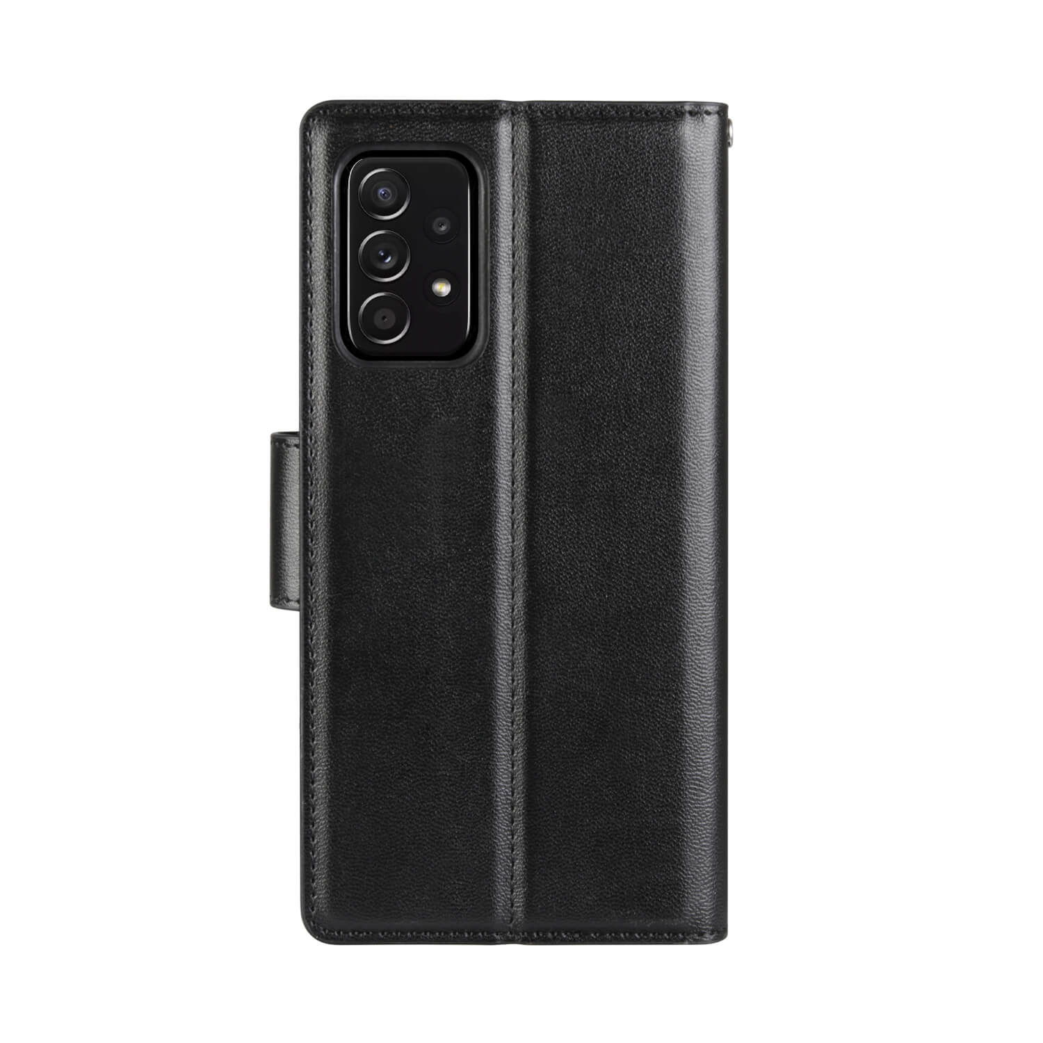 Hanman Samsung Galaxy A52s / A52 Leather Case Wallet Black