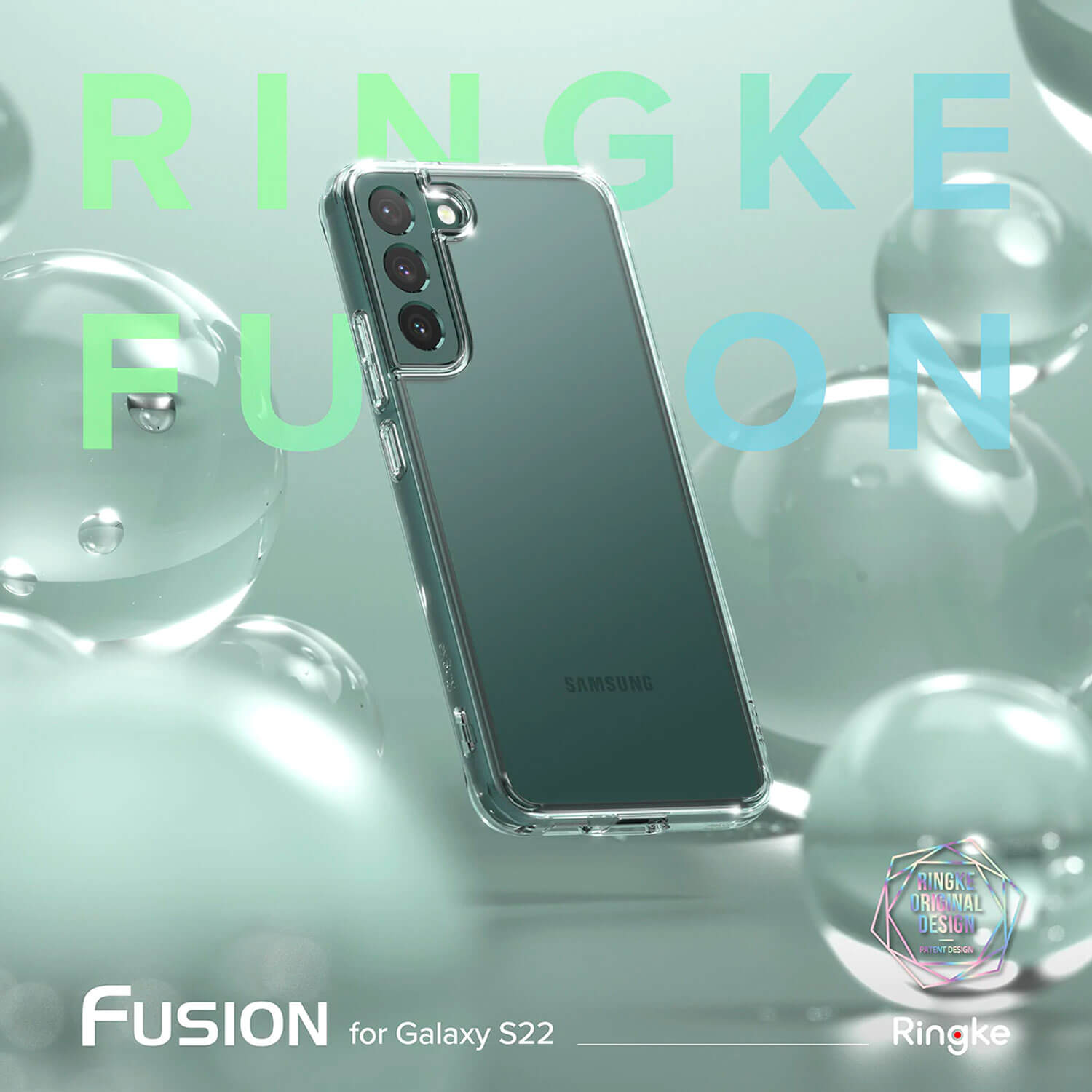 Ringke Samsung Galaxy S22 5G Case Fusion Clear