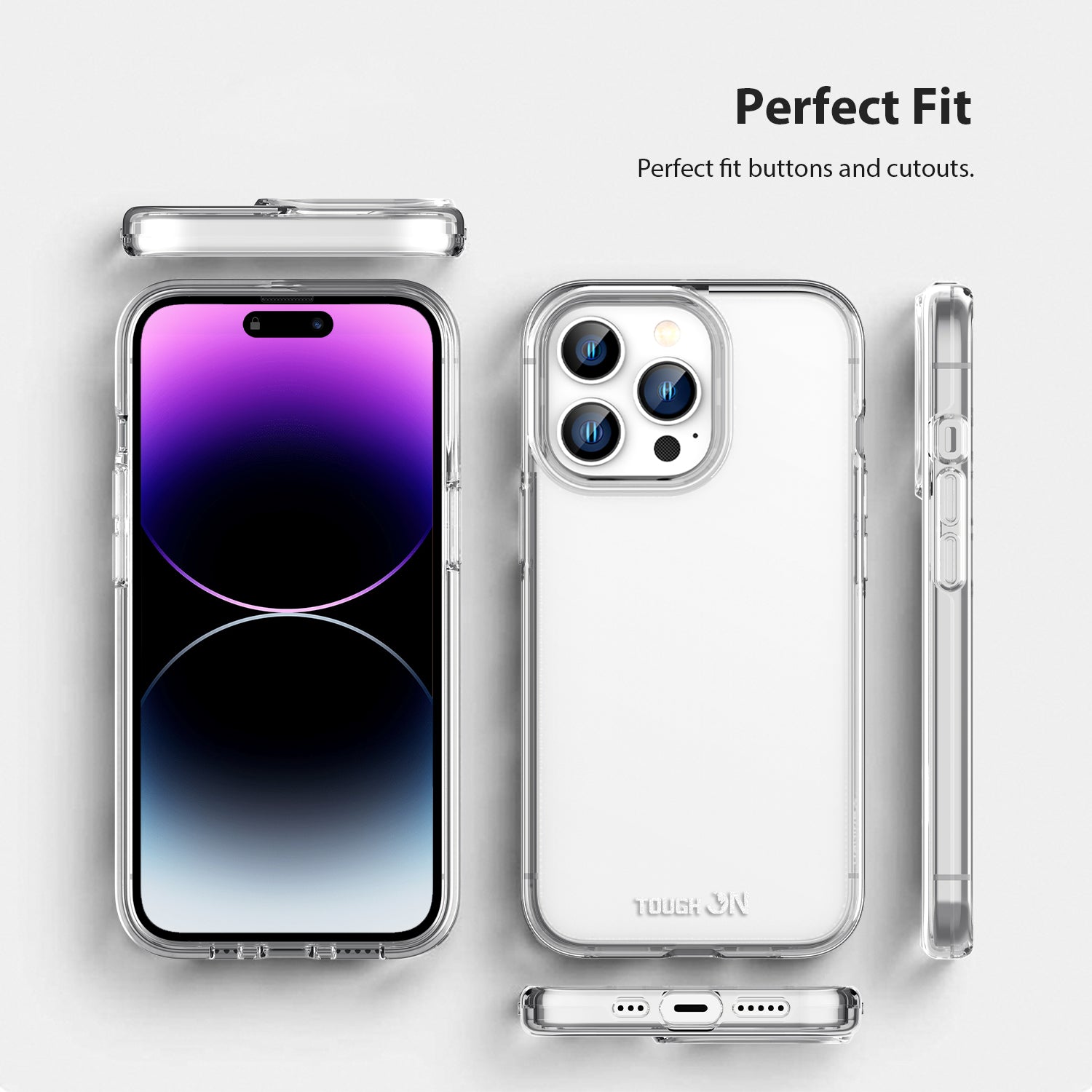 Tough On iPhone 14 Pro Case Clear