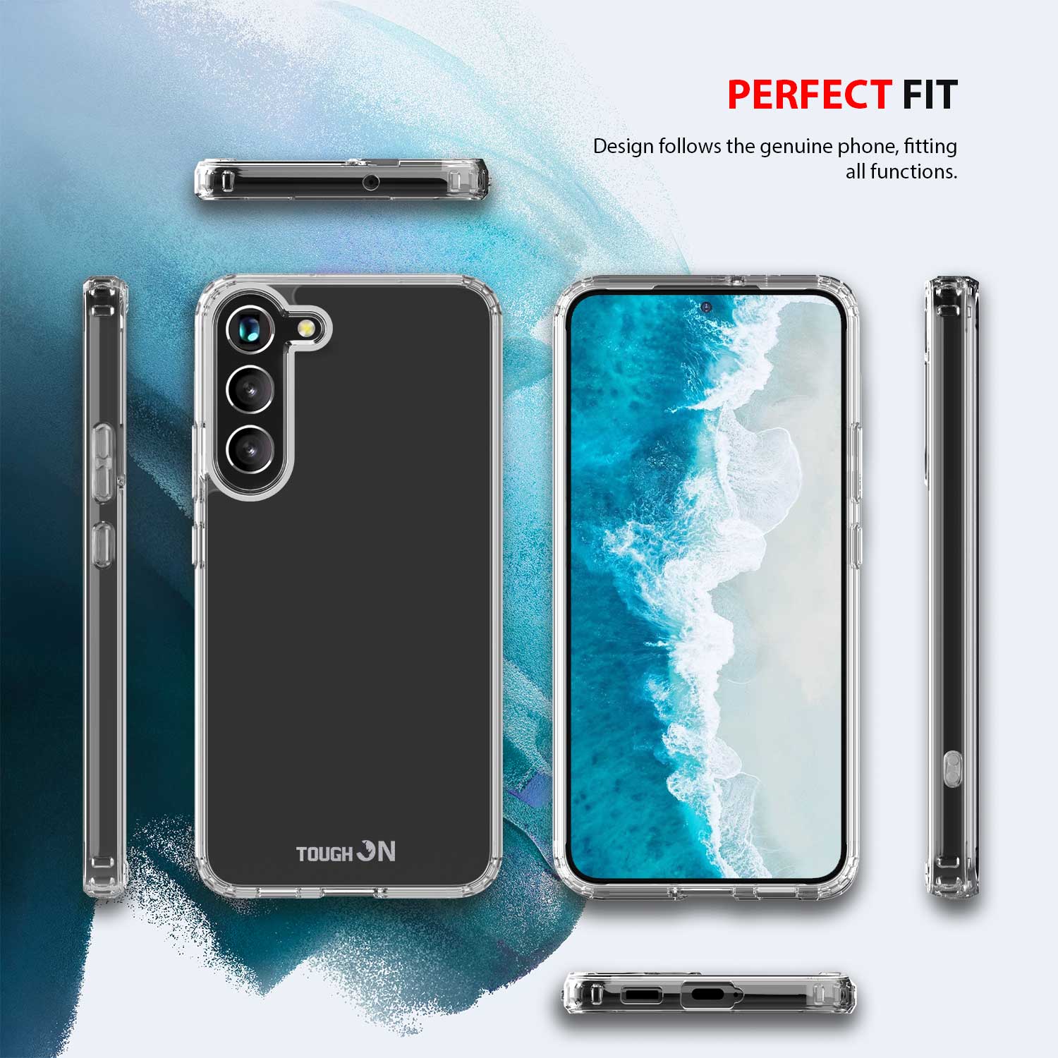 Tough On Samsung Galaxy S23 Case Clear Air