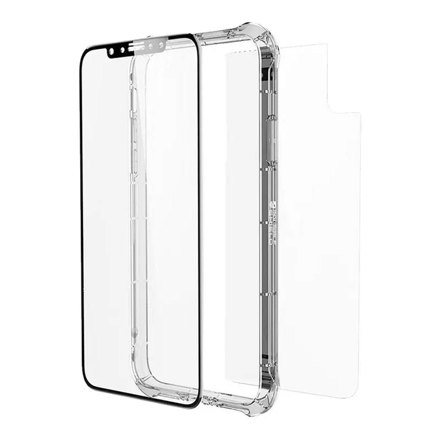 ZAGG Invisible Shield iPhone X 360 Protection Case + Glass Curve Screen Protector