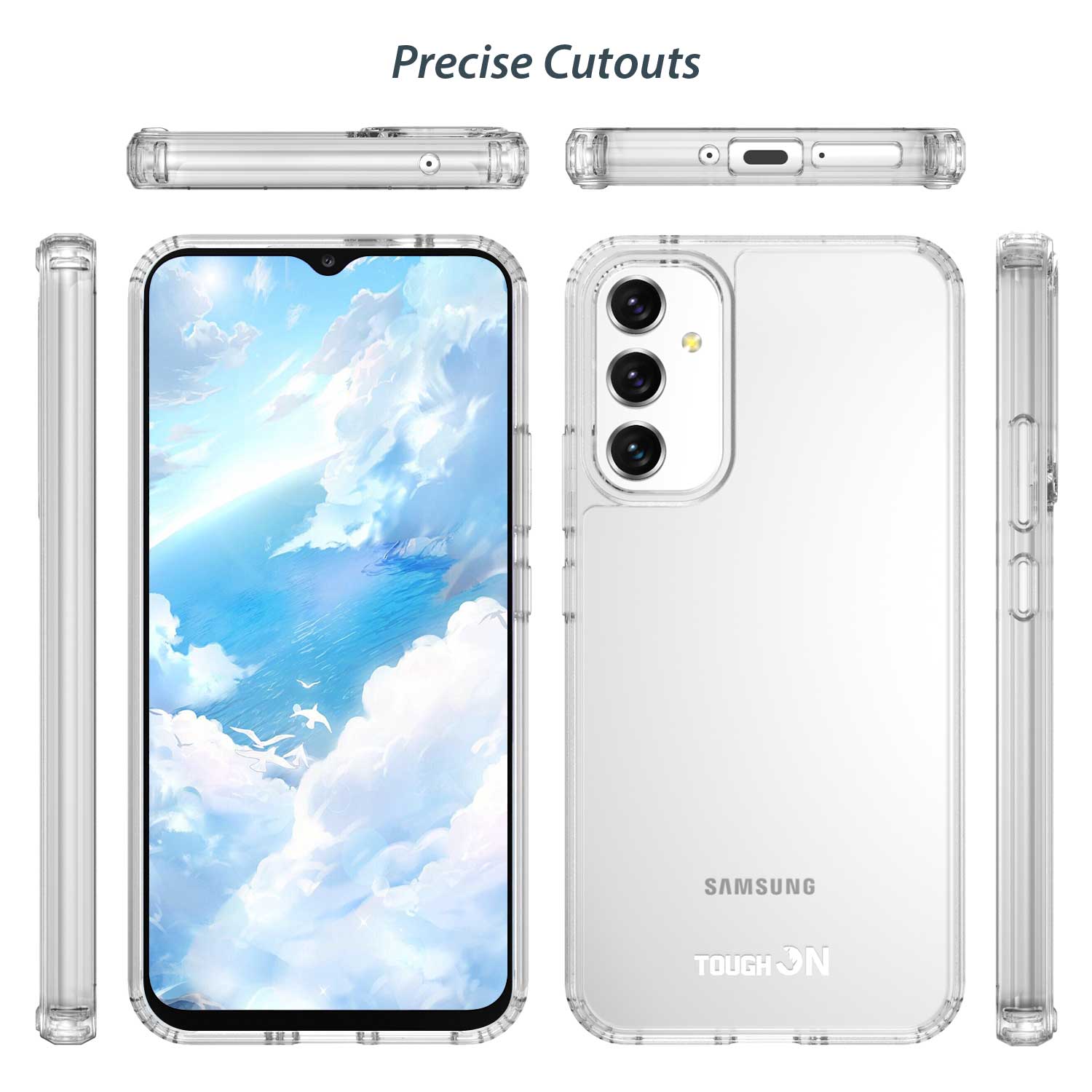 Tough On Samsung Galaxy A34 5G Case Clear Air