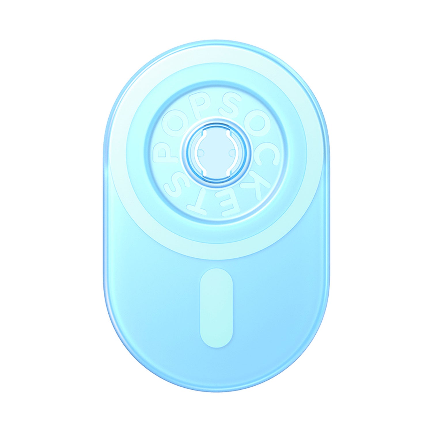 Popsockets PopGrip for Magsafe Phone Stand Translucent Opalescent Blue