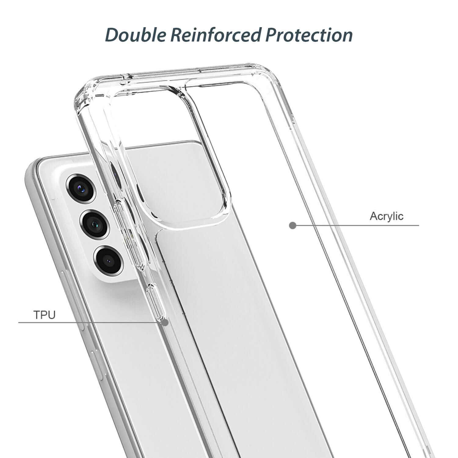 Tough On Samsung Galaxy A23 4G Case Clear Air