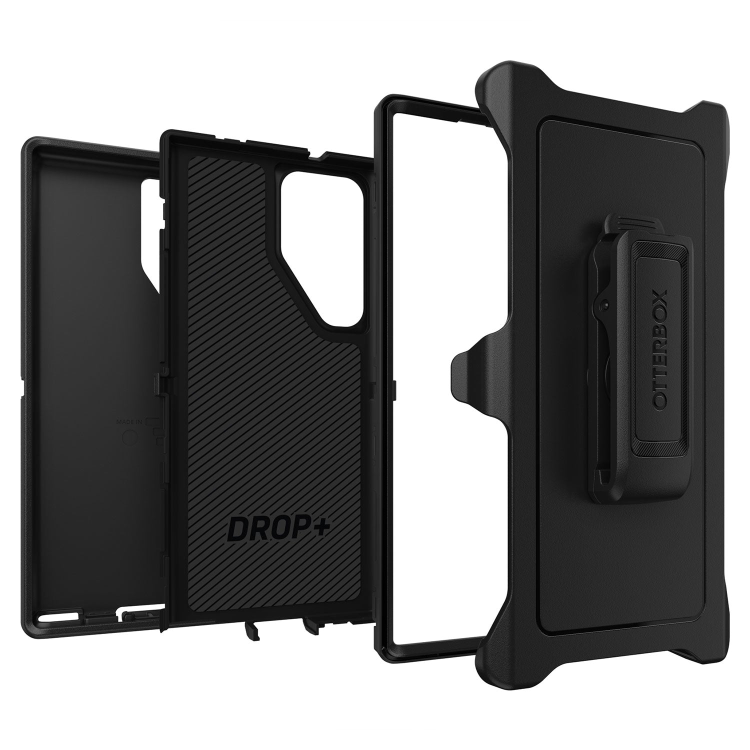 OtterBox Samsung Galaxy S23 Ultra Case Defender Black