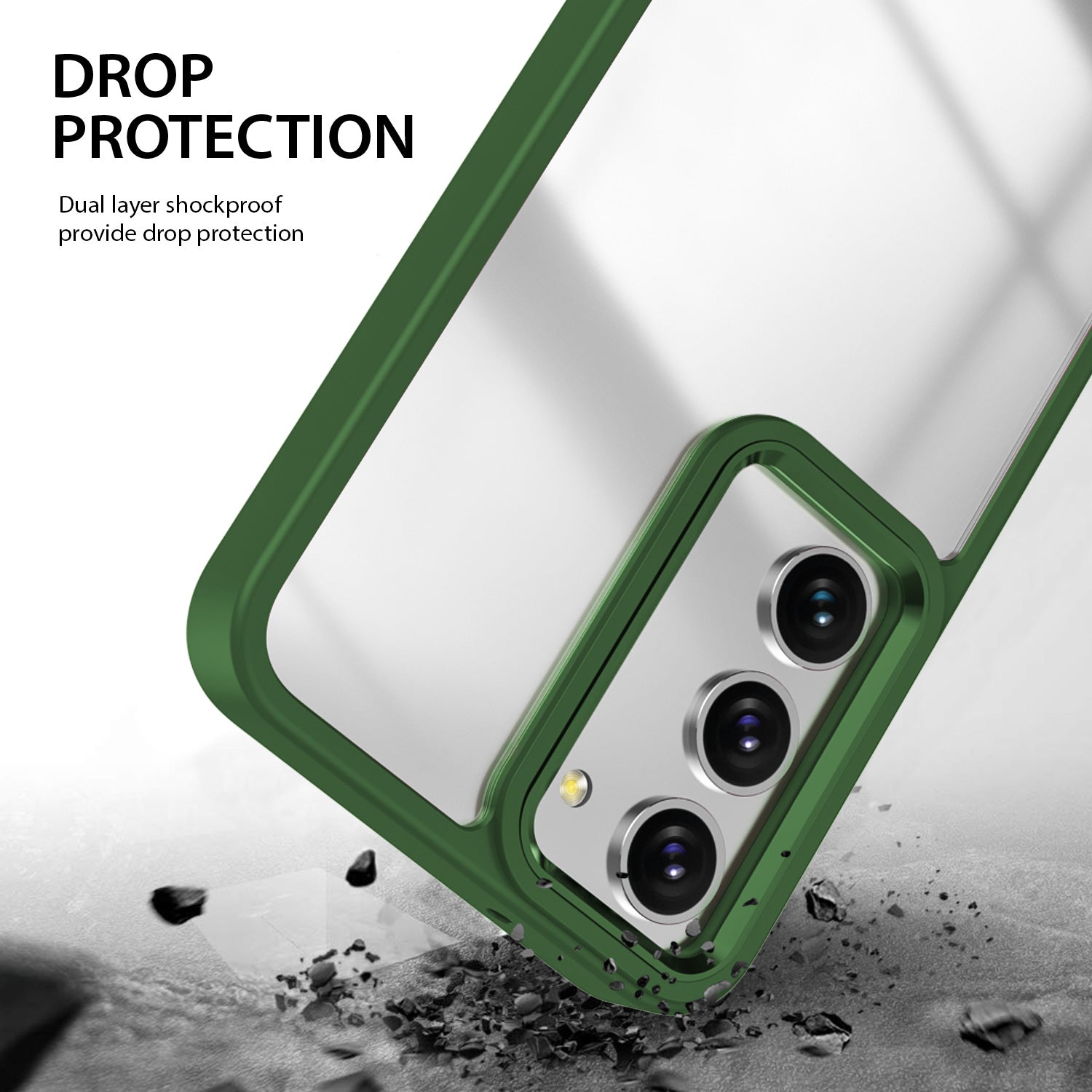 Tough On Samsung Galaxy S23 Plus Clear Case Protector