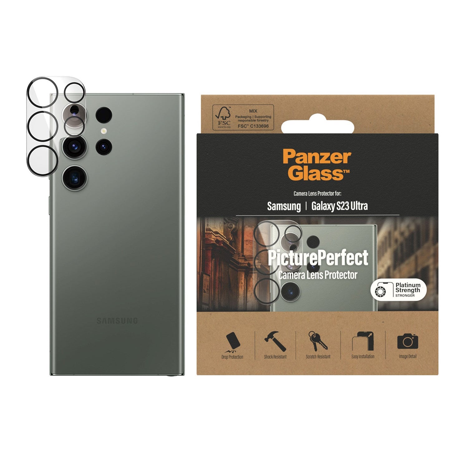 PanzerGlass Samsung Galaxy S23 Ultra PicturePerfect Camera Protector