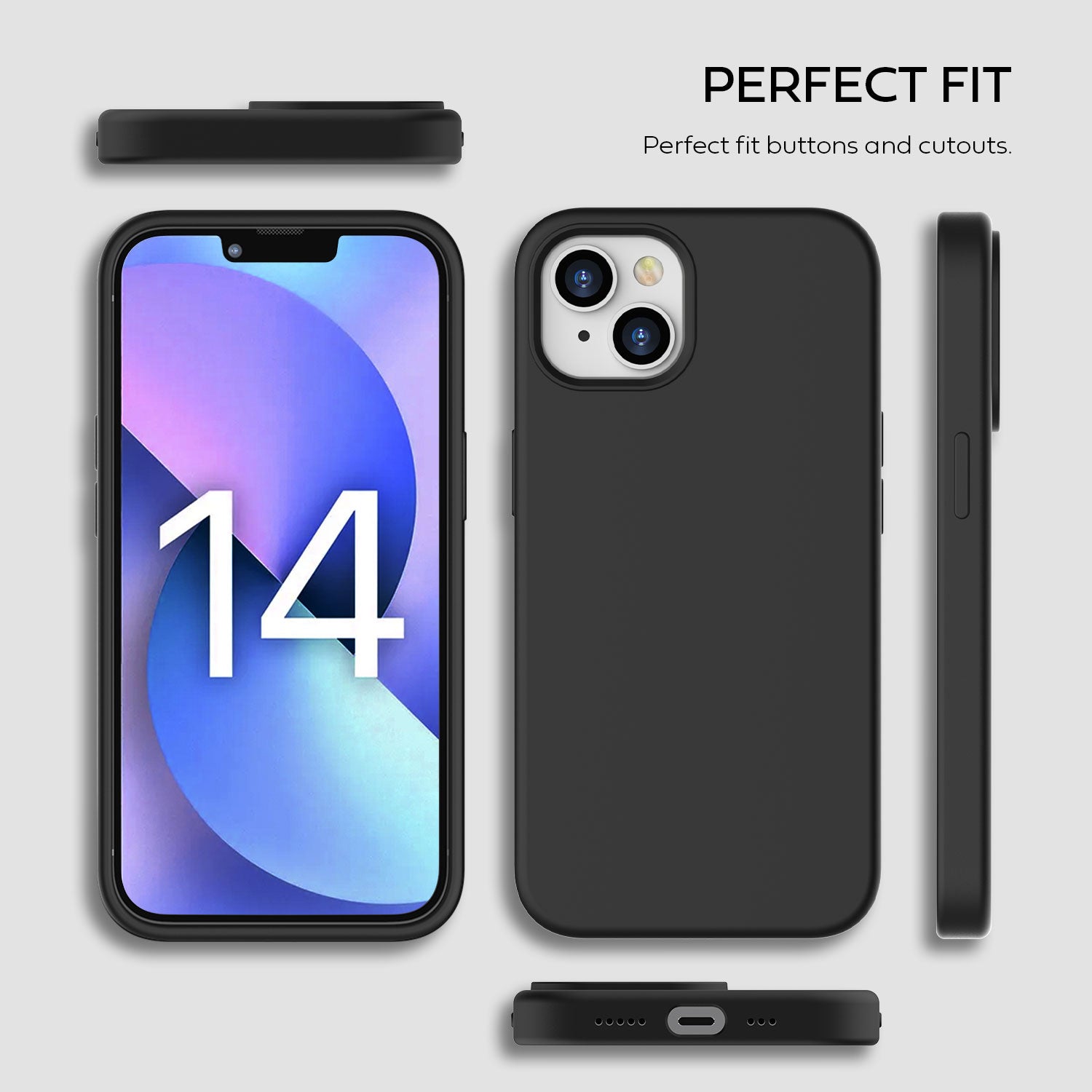 Tough On iPhone 14 Strong Liquid Silicone Case